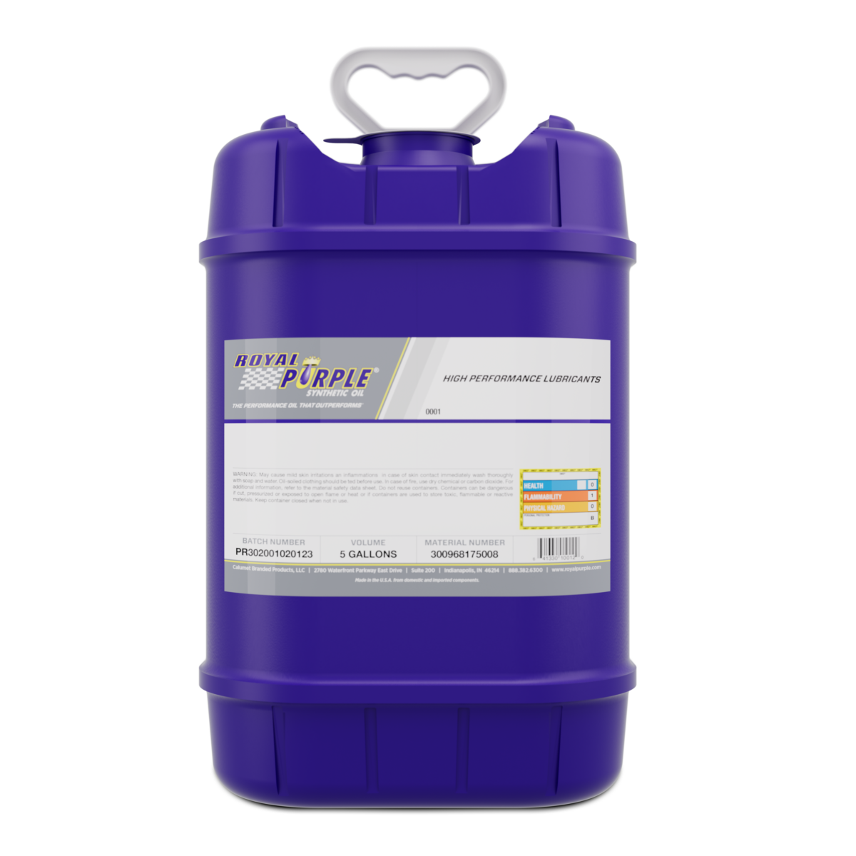 Royal Purple 5gal Pail 1500 Lowres Transparent