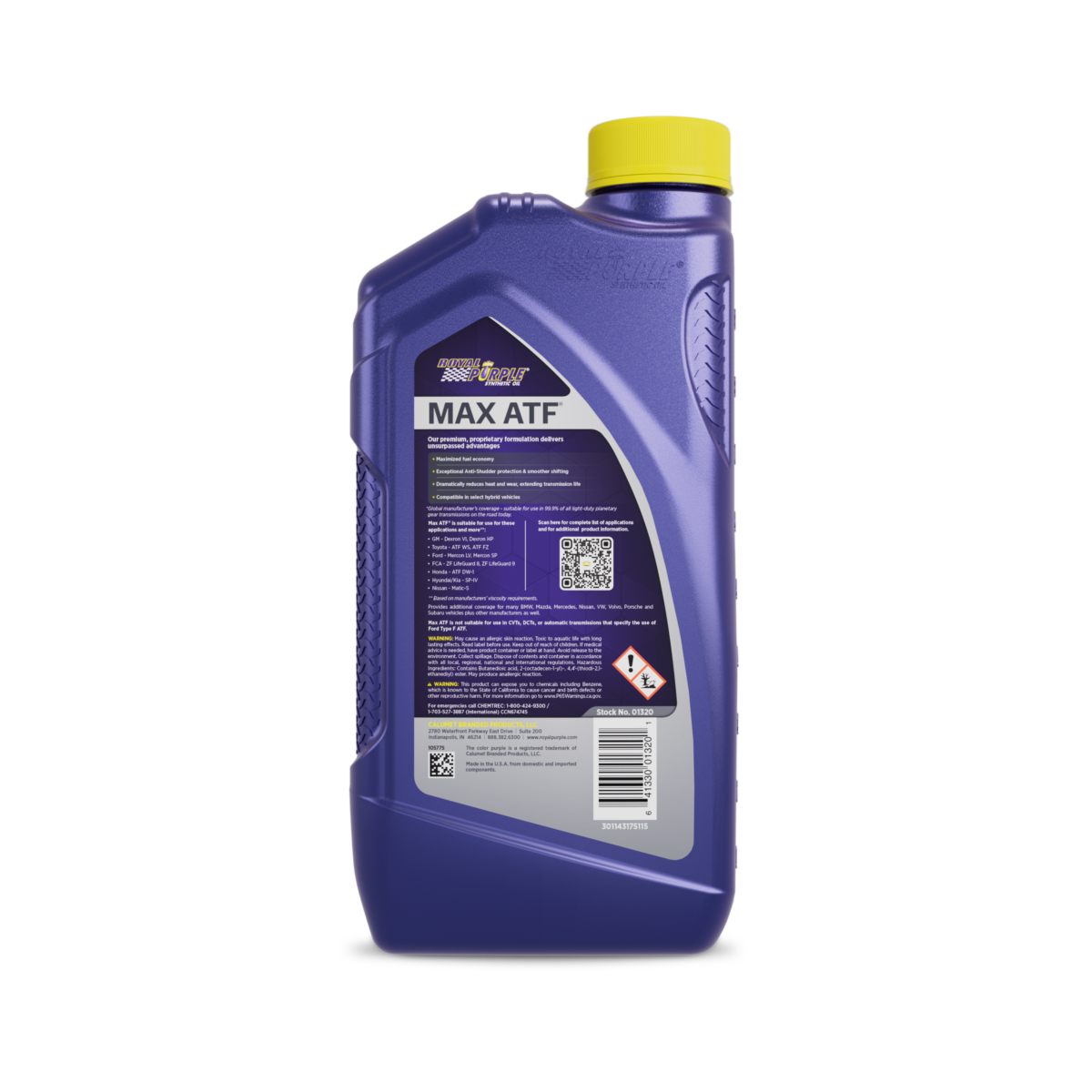 Royal Purple 1qt Max Atf Back 1500 Lowres Transparent 01320