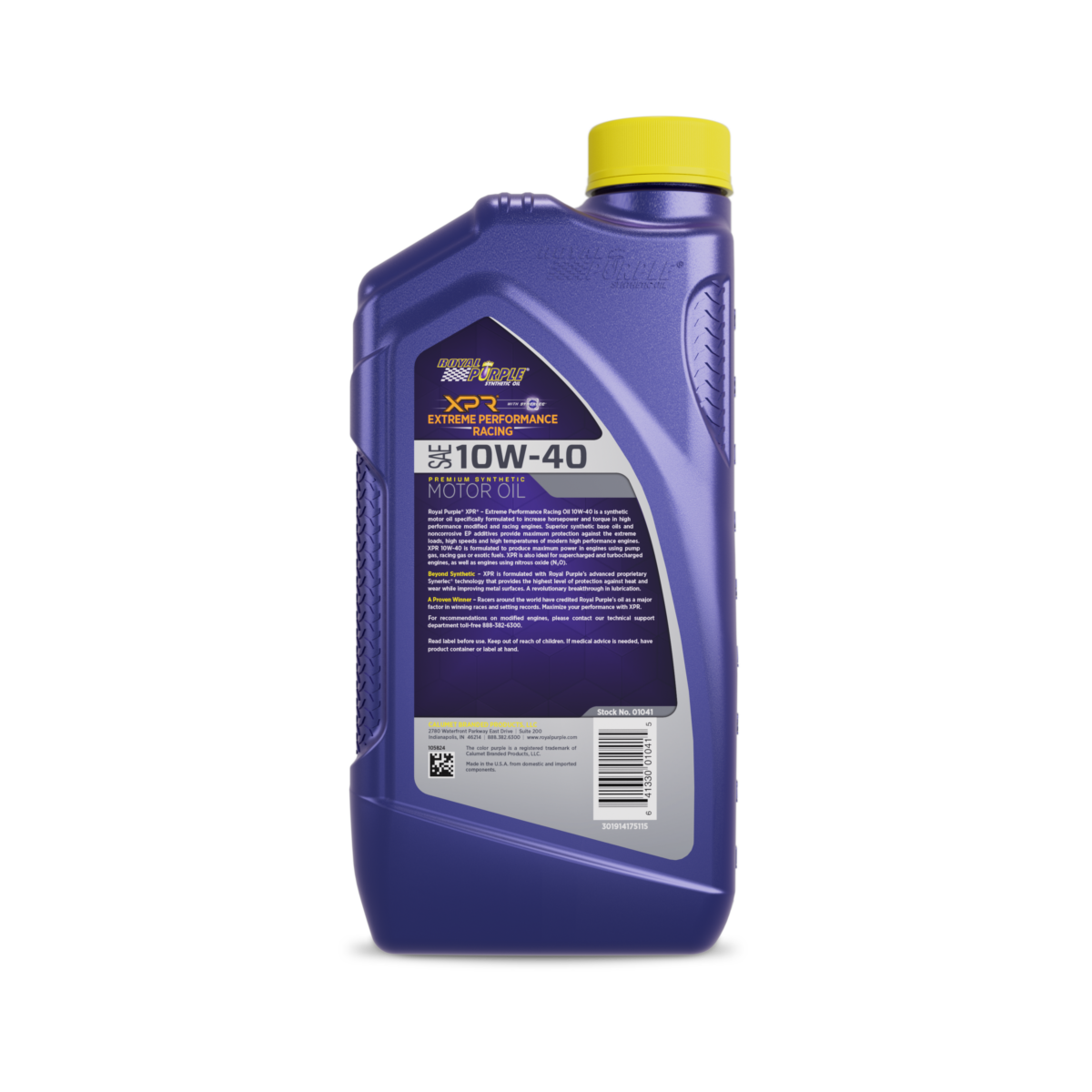 Royal Purple 1qt Xpr 10w 40 Back 1500 Lowres Transparent 01041